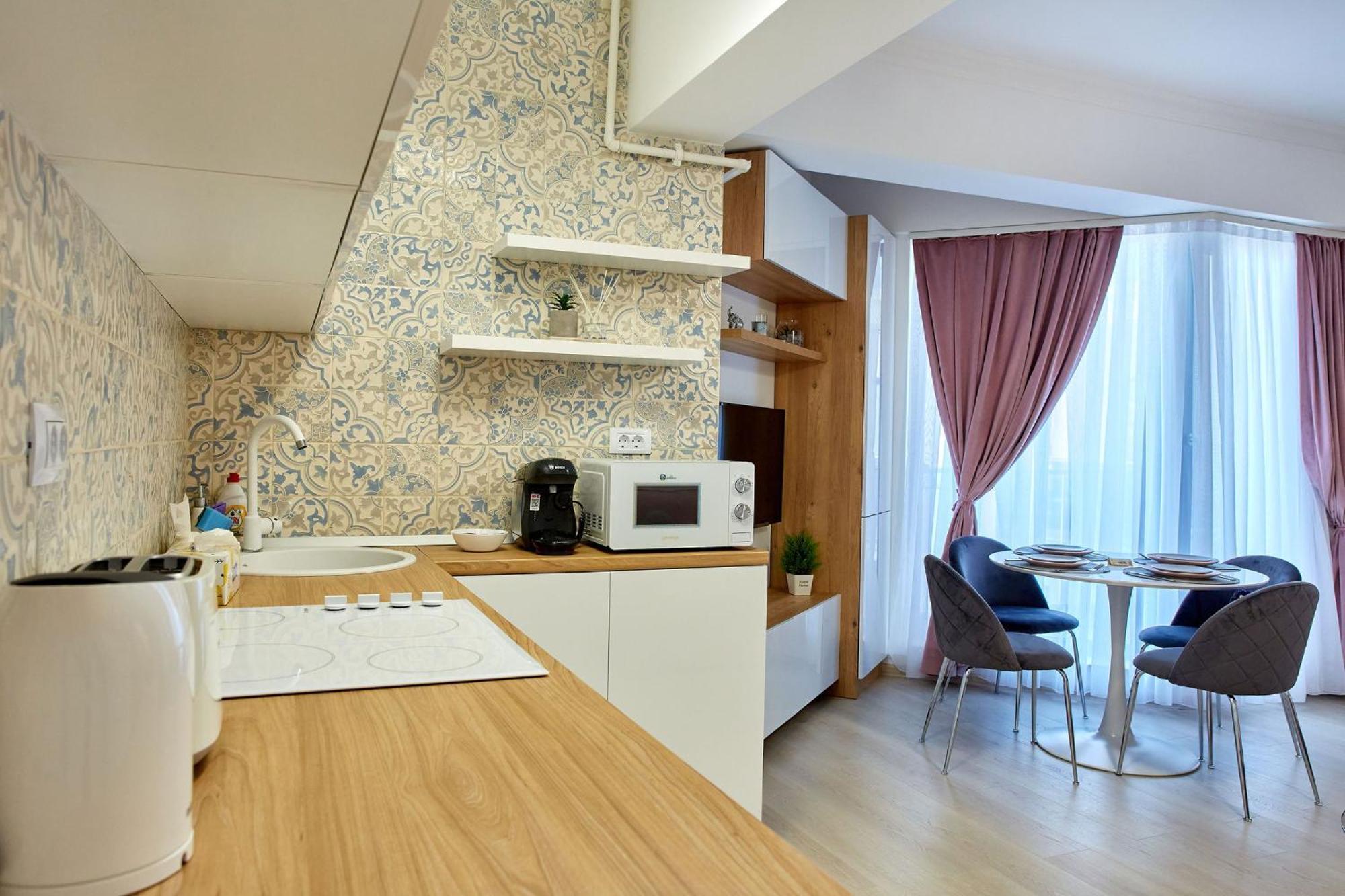 Exterior Hotel de apartamente Mamaia