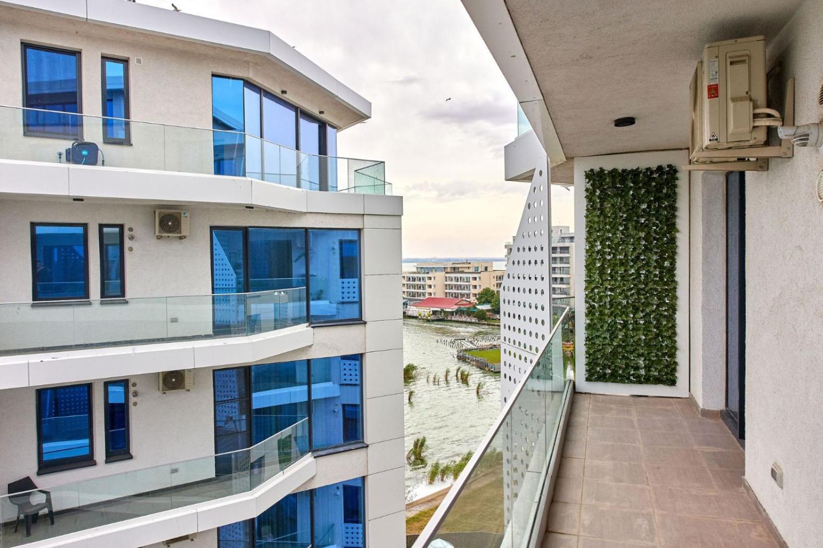 Exterior Hotel de apartamente Mamaia